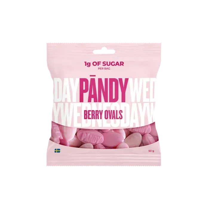 PÄNDY – Candy Berry Ovals (50g)