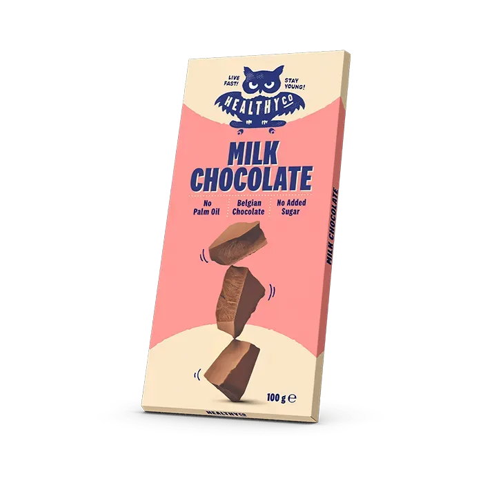 HealthyCo – Milk Chocolate (100g)