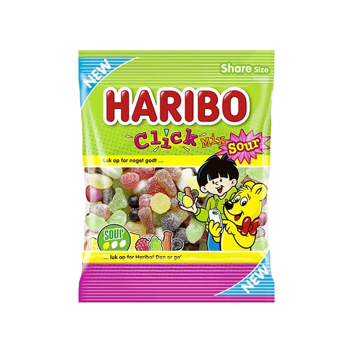 Haribo – Click Mix Sour (120g)