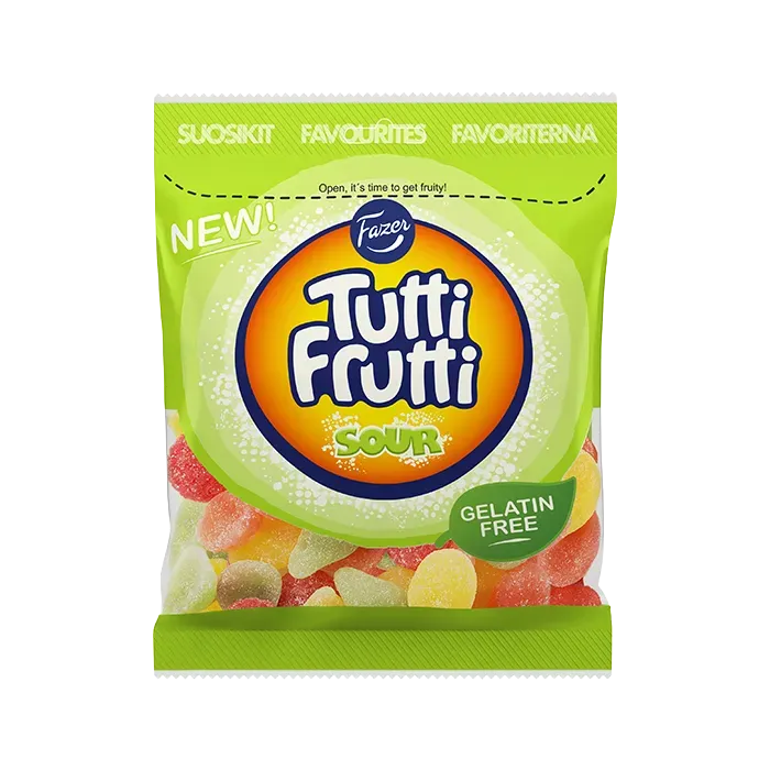 Fazer – Tutti Frutti Sour (180g)
