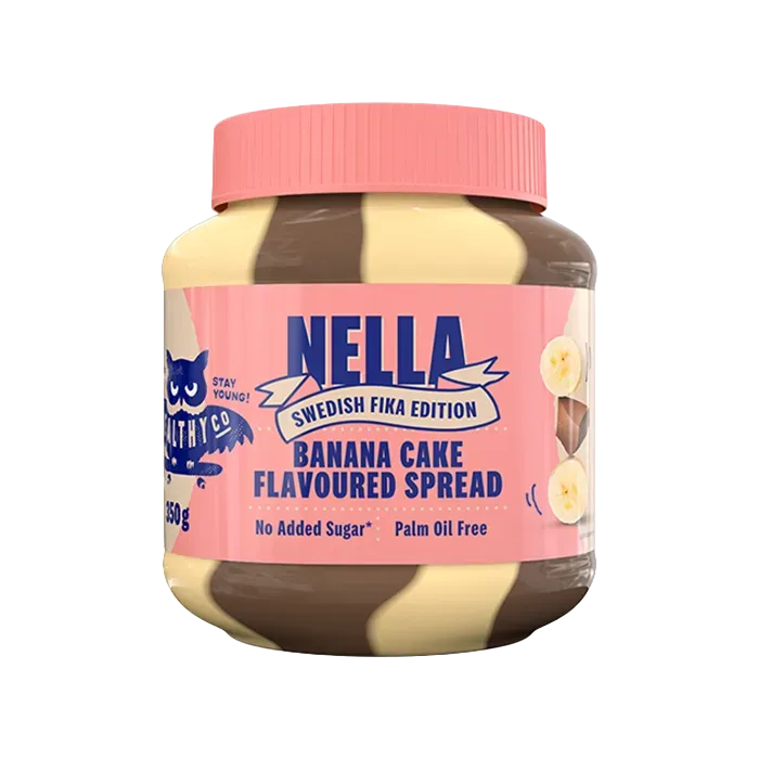 HealthyCo – Nella Swedish Fika Banana Cake Spread (350g)