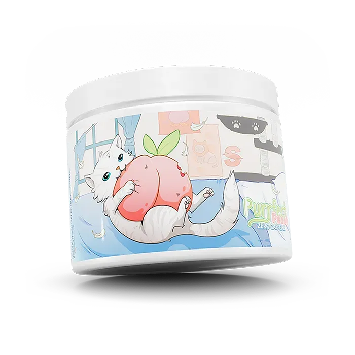 Strafe – Purrfect Peach Zero Caffeine (100 serv)