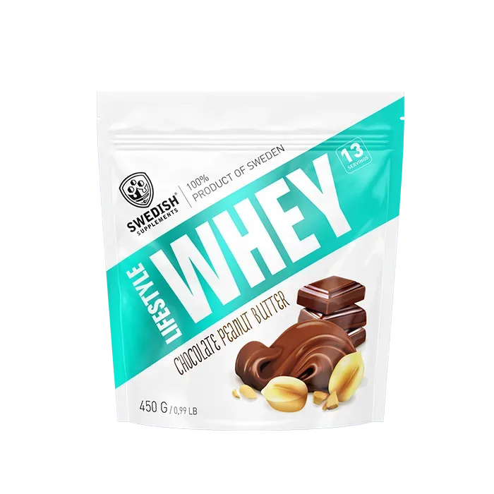 Swedish Supplements – Lifestyle Whey Chocolate Peanutbutter (450g)