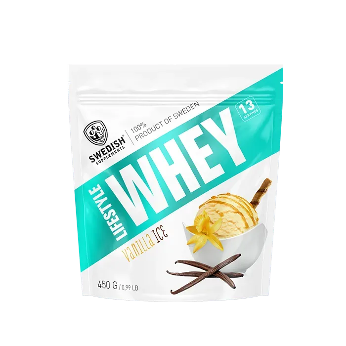 Swedish Supplements – Lifestyle Whey Vanilla Ice (450g)