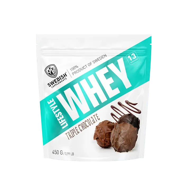 Swedish Supplements – Lifestyle Whey Triple Chocolate (450g)