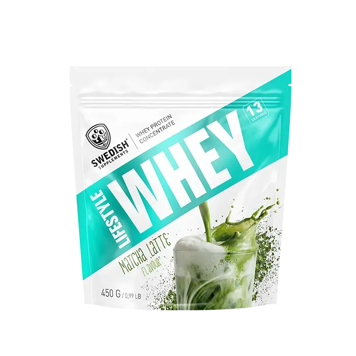 Swedish Supplements – Lifestyle Whey Matcha Latte (450g)