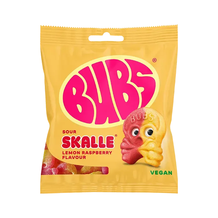 Bubs – Lemon Raspberry Sour Skulls (155g)