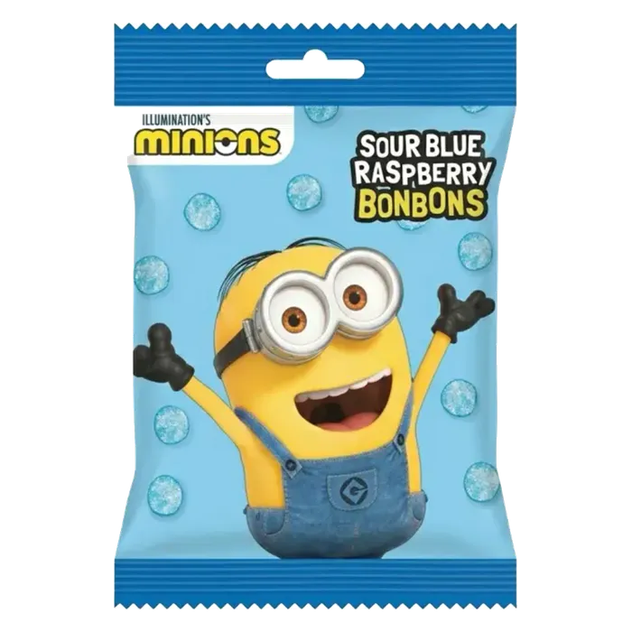Minions – Sour Blue Raspberry BonBons (90g)